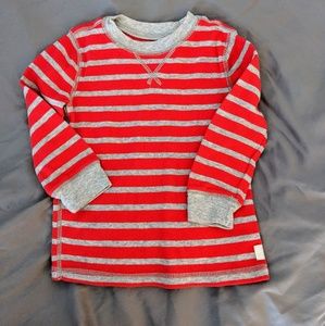 Carter's boys waffle weave long sleeve top size 2T